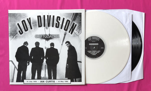 Joy Division - Gruftgesaenge LP Double Black/White Vinyl Live & Demos