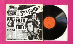 Sex Pistols - Filth &amp; The Fury LP Smilin' Ears Records Goodman Demos