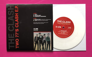 Clash - Two 77's Clash EP 1977 Mickey Foote Studio Outtakes White Vinyl