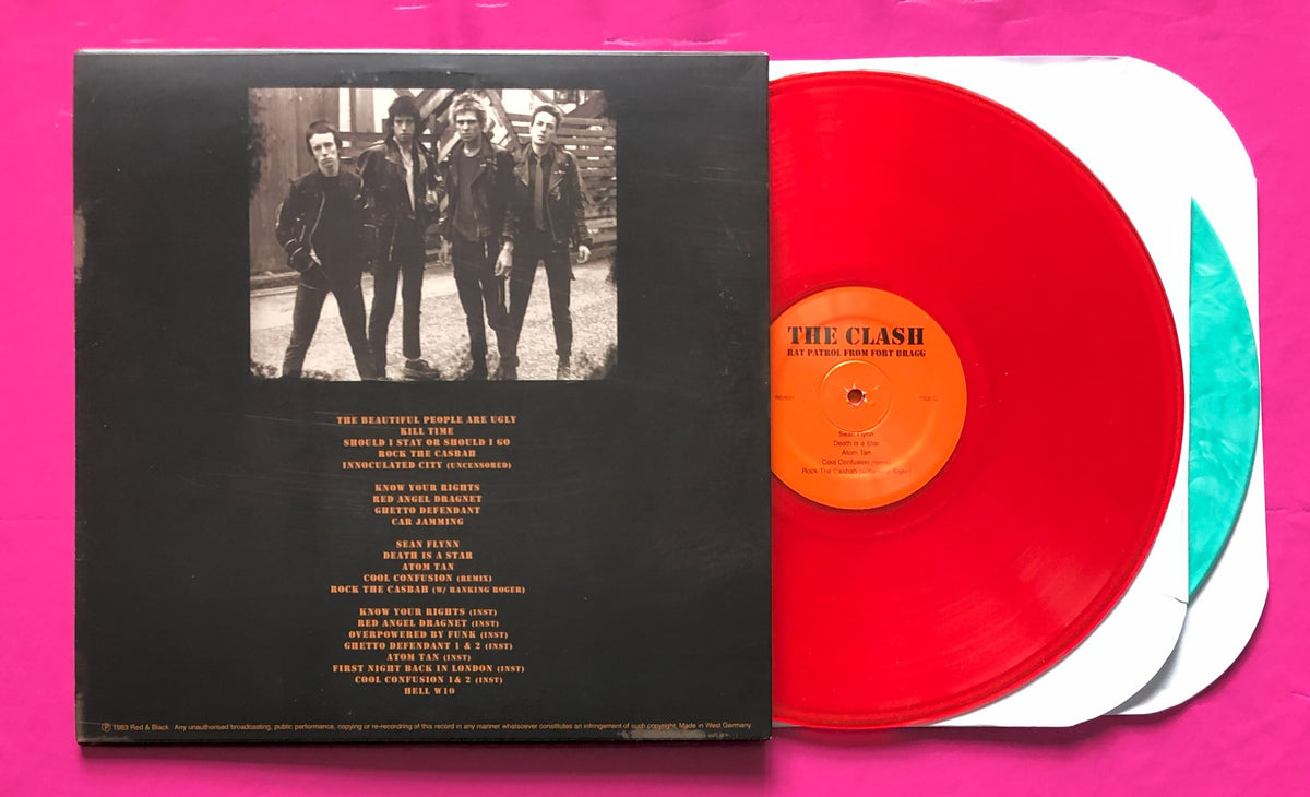 Clash - Rat Patrol From Fort Bragg 2LP Coloured Vinyl Combat Rock 