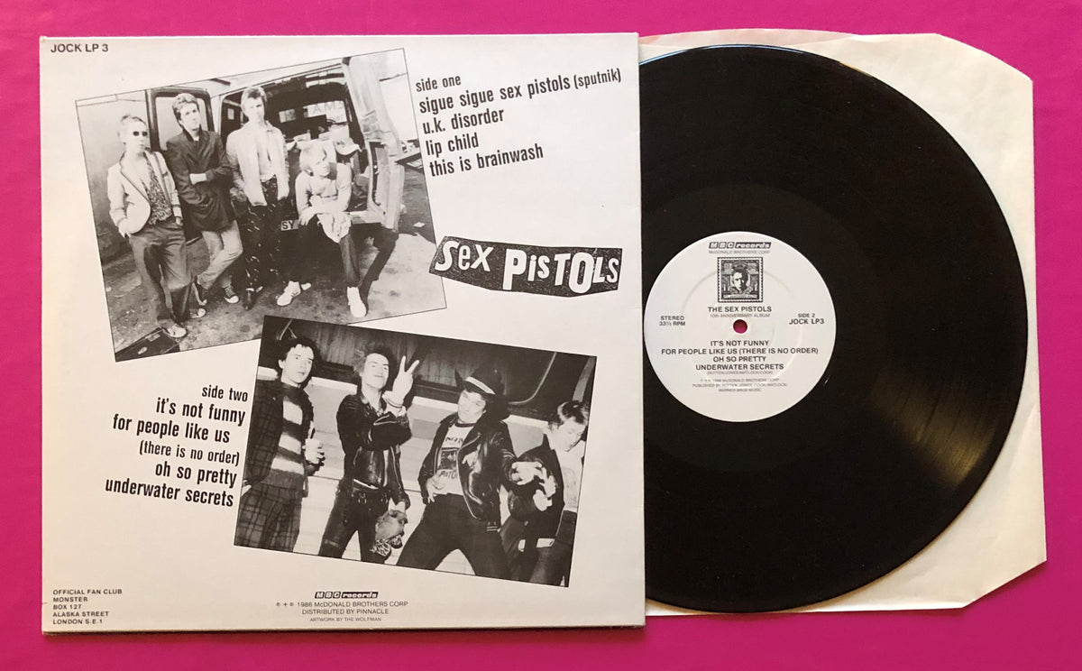 【LP】JOCKBOX1 / TheSexpistols Sex Pistols - 10th Anniversary Album LP Demos & Live MBC