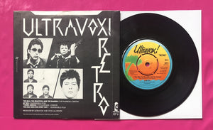 Ultravox - "Retro" Live 4 Track 7 inch EP on Island Record Label 1978