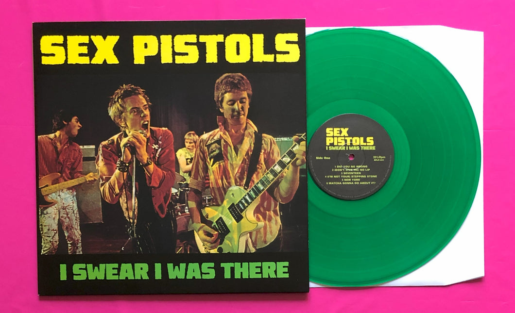 Sex Pistols - I Swear I Was There LP Manchester Free Trade Hall Green Vinyl
