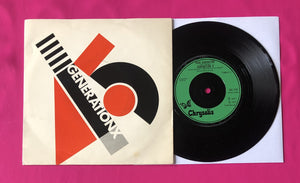 Generation X - Your Generation 7" Single Chrysalis Records 1977