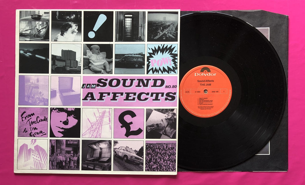 Jam - Sound Affects LP Norway NBC Pressing on Polydor Records From 1980