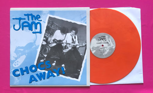 Jam - Chocs Away LP Orange Vinyl Recorded Live On Danish TV 1982