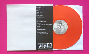 Jam - Chocs Away LP Orange Vinyl Recorded Live On Danish TV 1982