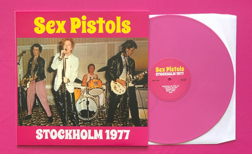 Sex Pistols - Stockholm 1977 LP Live 1977 In Stockholm On Pink Vinyl