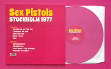 Load image into Gallery viewer, Sex Pistols - Stockholm 1977 LP Live 1977 In Stockholm On Pink Vinyl