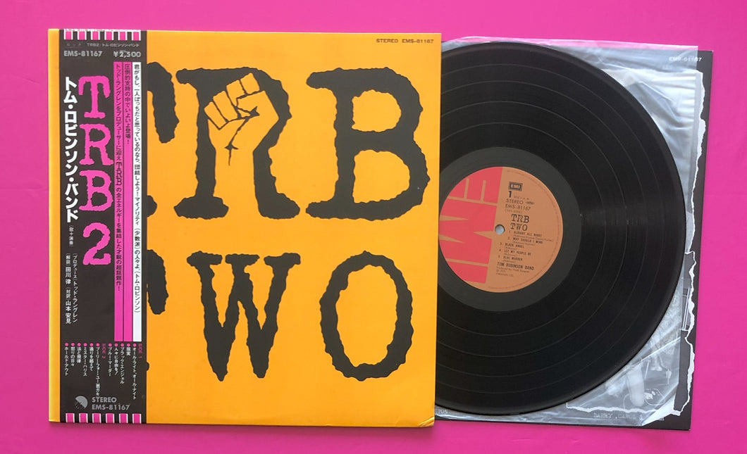 Tom Robinson Band - TRB TWO LP Japanese EMI Press With Obi 1979