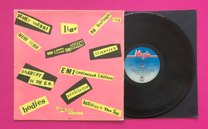 Sex Pistols - Never Mind The Bollocks LP Swedish Pink Virgin label 1977