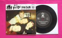 Load image into Gallery viewer, Sex Pistols - Fan Club 7&quot; Single Vinyl Issue 7 The Lost Live 1978 E.P.