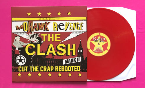 Clash - Cut The Crap Rebooted LP Red Vinyl Numbered With Poster 500 Only
