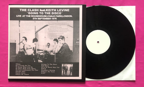 Clash - Going To The Disco LP Live Roundhouse '76 Japanese Pressing