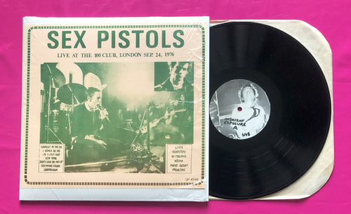 Sex Pistols - Live At The 100 Club 1976 / Burton On Trent Recorded Live LP