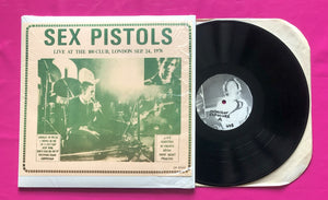 Sex Pistols - Live At The 100 Club 1976 / Burton On Trent Recorded Live LP