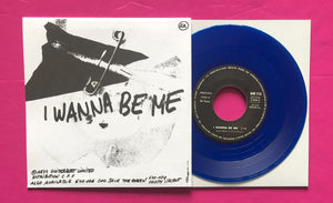 Sex Pistols - Anarchy In The UK 7" French 77 Release Repro Blue