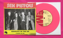 Load image into Gallery viewer, Sex Pistols - Anarchy in the UK 7&quot; Swedish EMI 1977 Style Fantasy Single