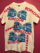 Load image into Gallery viewer, Boredom / Nowhere / Jamie Reid Style Hand Printed T-Shirt Size Small