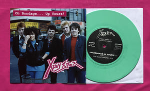 X-Ray Spex - Oh Bondage Up Yours! 7" Single Green Vinyl "French" Pressing