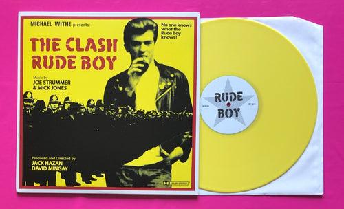 Clash - Rude Boy LP Songs From The Film Plus More ... On Yellow Vinyl