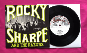 Rocky Sharpe And The Razors - Drip Drop 7" On Chiswick Records From 1976