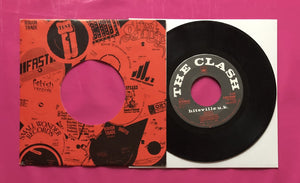 Clash - Hitsville UK 7" Dutch Pressing Released On  CBS Records From 1980