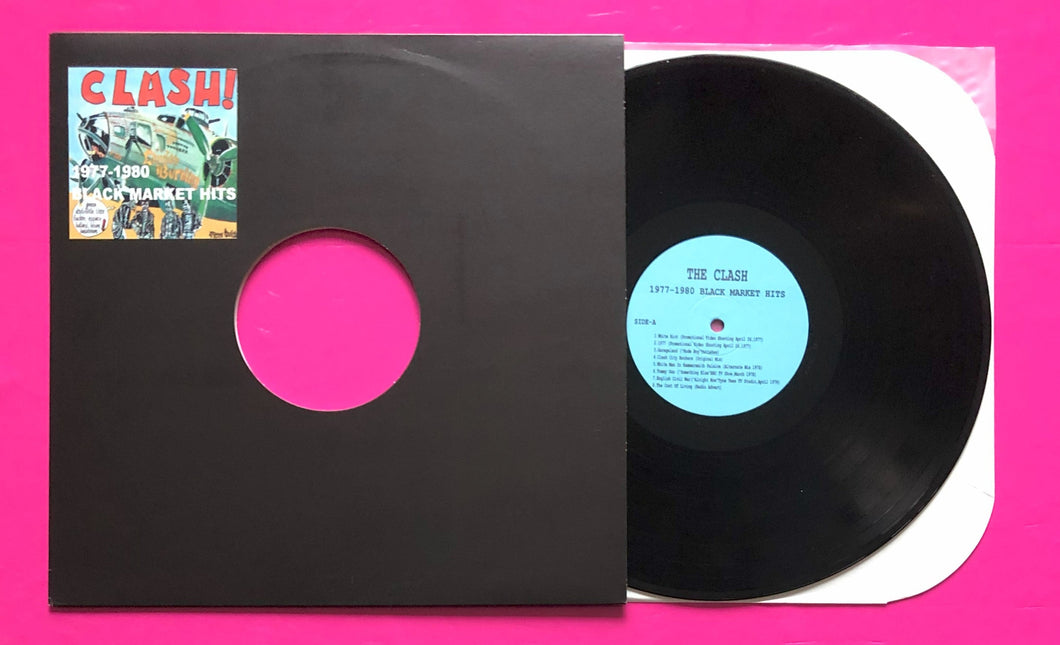 Clash - Black Market Hits 1977-1980 LP TV/Live/Demo/Outtake Recordings