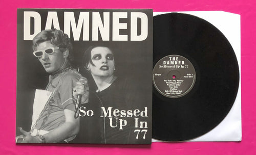 Damned - So Messed Up In '77 LP Live Sundown Disco London In 1977