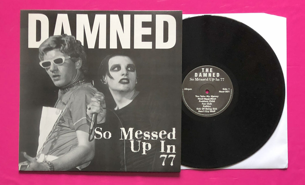 Damned - So Messed Up In '77 LP Live Sundown Disco London In 1977