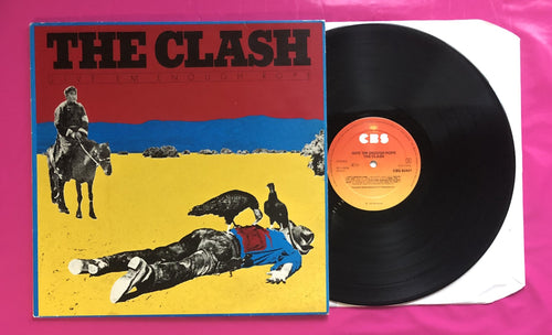 Clash - Give 'Em Enough Rope LP Europe Pressing On CBS Records 1978