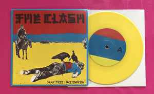 Clash - Stay Free/One Emotion 7" Limited Edition Yellow Vinyl Single