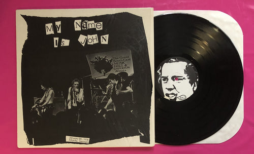 Sex Pistols - My Name Is John LP Recorded Live Atlanta In January 1978