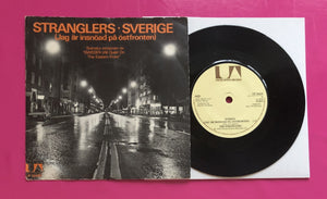 Stranglers - Sverige (Insnöad På Östfronten) 7" Swedish Press on UA 1978