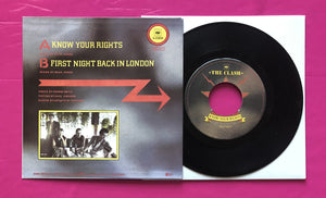 Clash - Know Your Rights 7" Euro Pressing On CBS Records From 1982