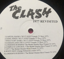 Load image into Gallery viewer, Clash - 1977 Revisited LP Rare Compilation Of Demos And Live From 1977