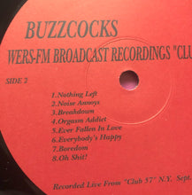 Load image into Gallery viewer, Buzzcocks - Club 57 LP Live WERS-FM September 1979 Japanese Release