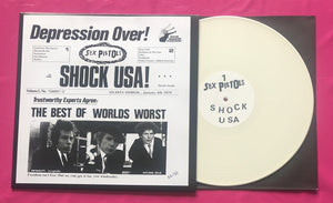 Sex Pistols - Depression Over Shock USA LP Atlanta '78 White Vinyl