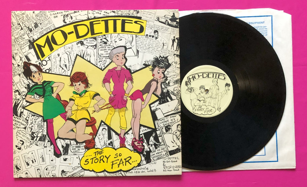 Mo-Dettes - Story So Far LP With Sticker Deram / Decca Records From 1980