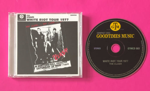 Clash - White Riot Tour 1977 CD Live Leicester De Montford Hall May 1977