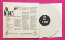 Load image into Gallery viewer, Joy Division - A Retrospective LP White Vinyl Compilation From 1984