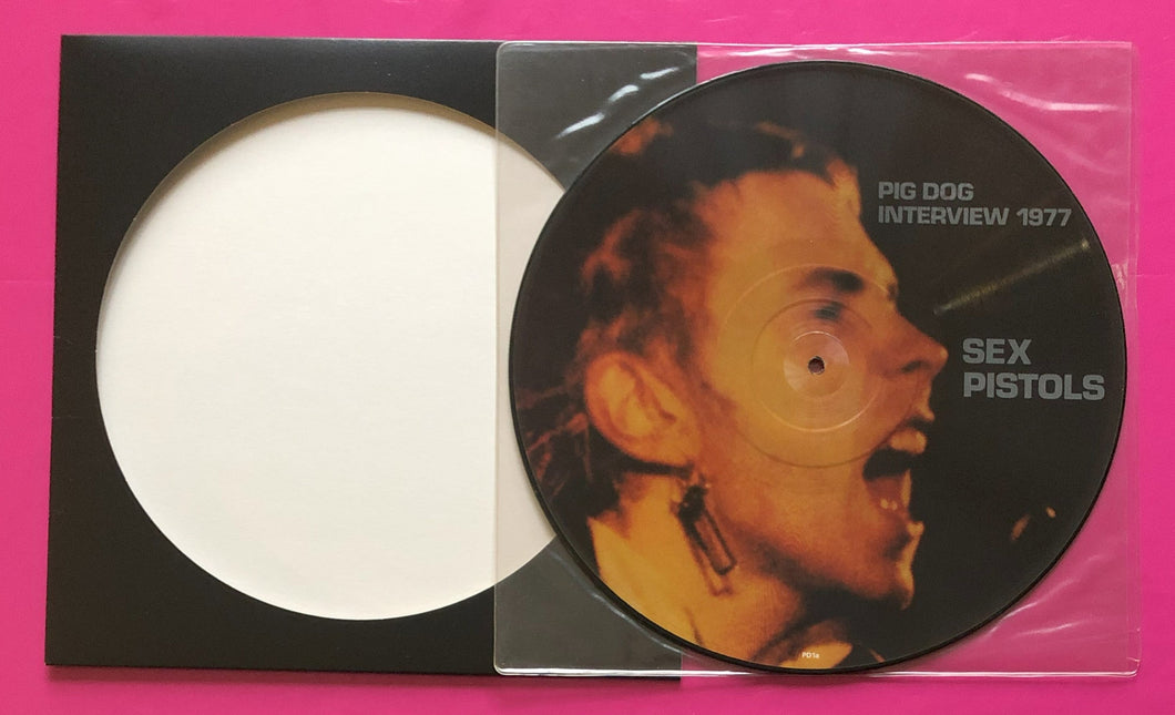 Sex Pistols - Pig Dog Interview LP Picture Disc Of Interview From 1977