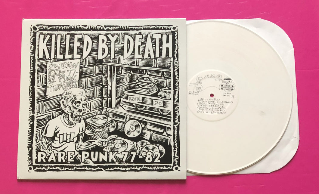 Various Artists - Killed By Death Vol.1 LP White Vinyl RedRum Records 1988