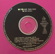Load image into Gallery viewer, Sex Pistols - Better Live Than Dead CD With Obi Japanese Version 1990