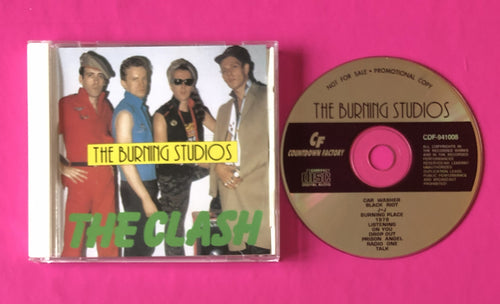 Clash - The Burning Studios CD Demos And Outtakes Collection Japan 1994