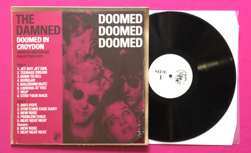 Damned - Doomed In Croydon LP Live Recording From 1978 TMQ Records