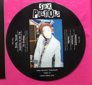 Sex Pistols - The Mini Album LP Picture Disc LP On Antler Records 1986