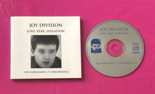 Joy Division - Love Fear Isolation CD Unreleased Live Tracks 77 - 80