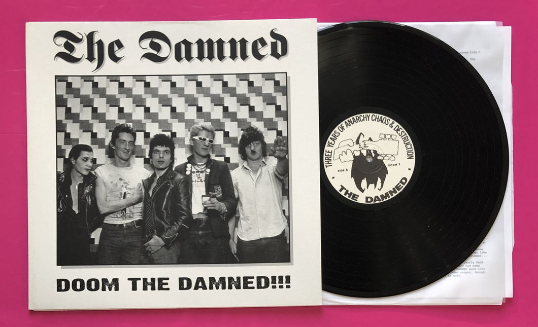 Damned - Doom The Damned LP Live Roundhouse & Moonlight Club '79
