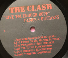 Load image into Gallery viewer, Clash - Give &#39;Em Enough Rope Demos LP Rare Outtakes And Demo Tracks